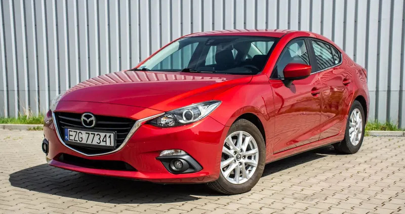 samochody osobowe Mazda 3 cena 54900 przebieg: 148100, rok produkcji 2015 z Łódź